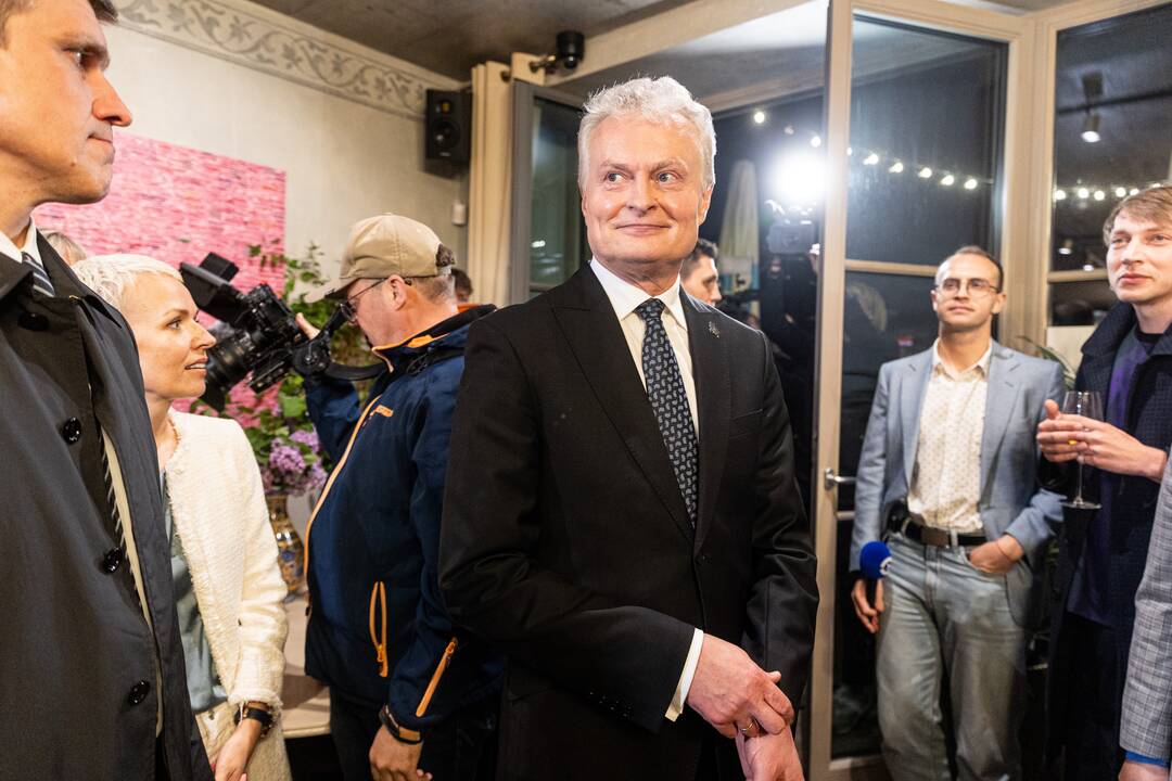 G. Nausėdos štabas laukia rinkimų rezultatų