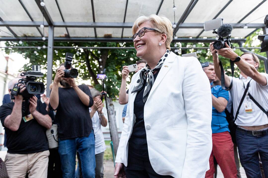 I. Šimonytės štabe laukiama prezidento rinkimų rezultatų
