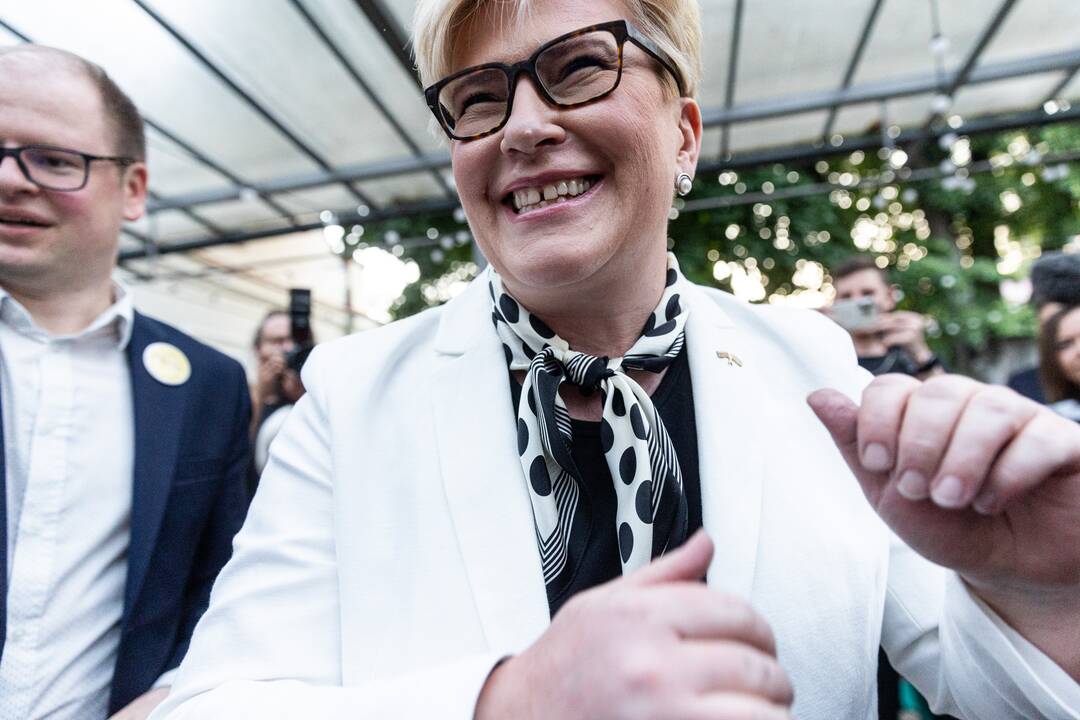 I. Šimonytės štabe laukiama prezidento rinkimų rezultatų