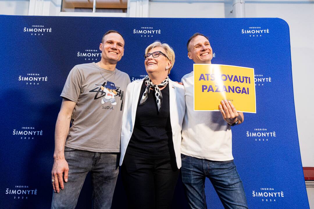 I. Šimonytės štabe laukiama prezidento rinkimų rezultatų