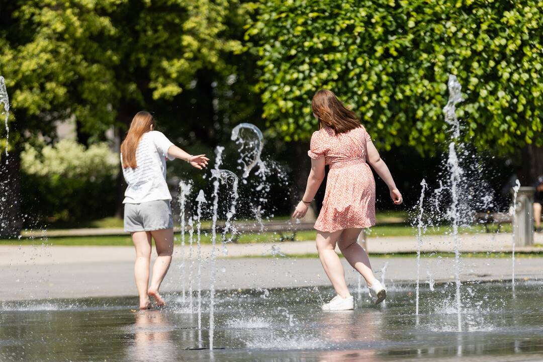 Apibendrino orus Lietuvoje: vasariškų dienų – dvigubai daugiau