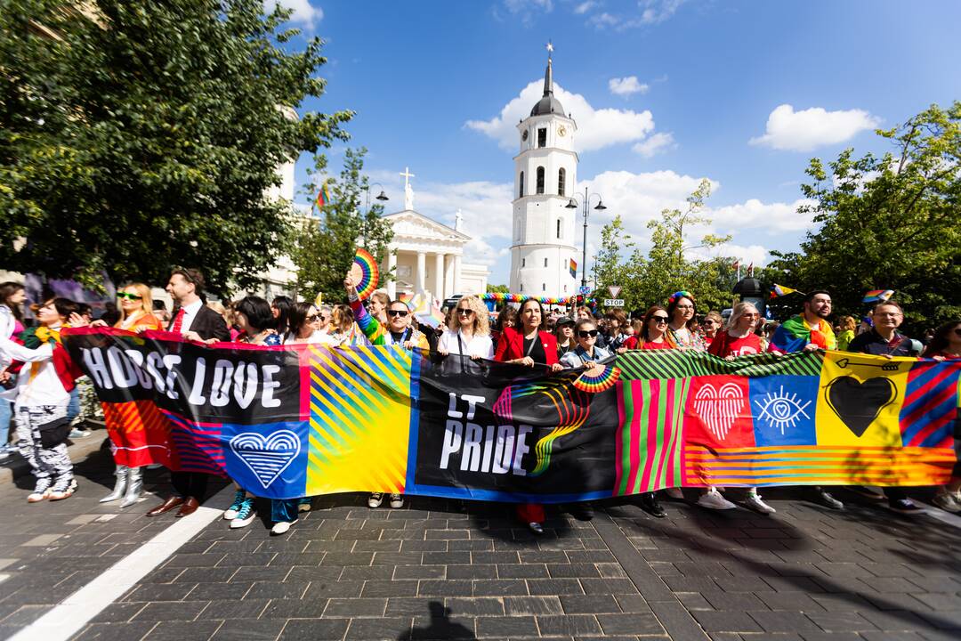 Sostinėje – LGBT eitynės „Už lygybę!“
