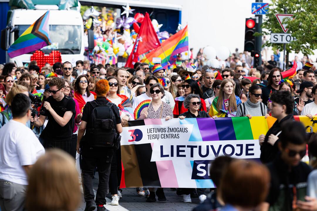 Sostinėje – LGBT eitynės „Už lygybę!“
