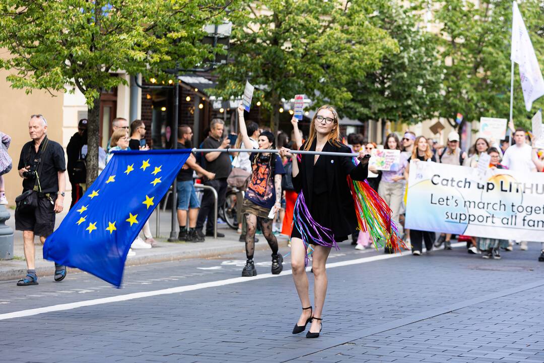 Sostinėje – LGBT eitynės „Už lygybę!“