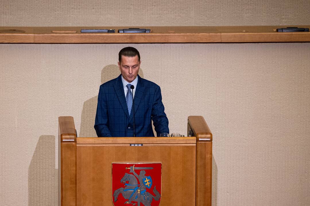 Gedulo ir vilties bei Okupacijos ir genocido dienų minėjimas Seime