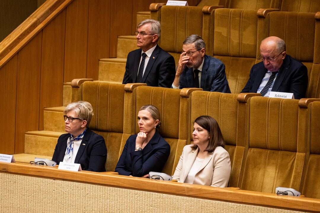 Gedulo ir vilties bei Okupacijos ir genocido dienų minėjimas Seime