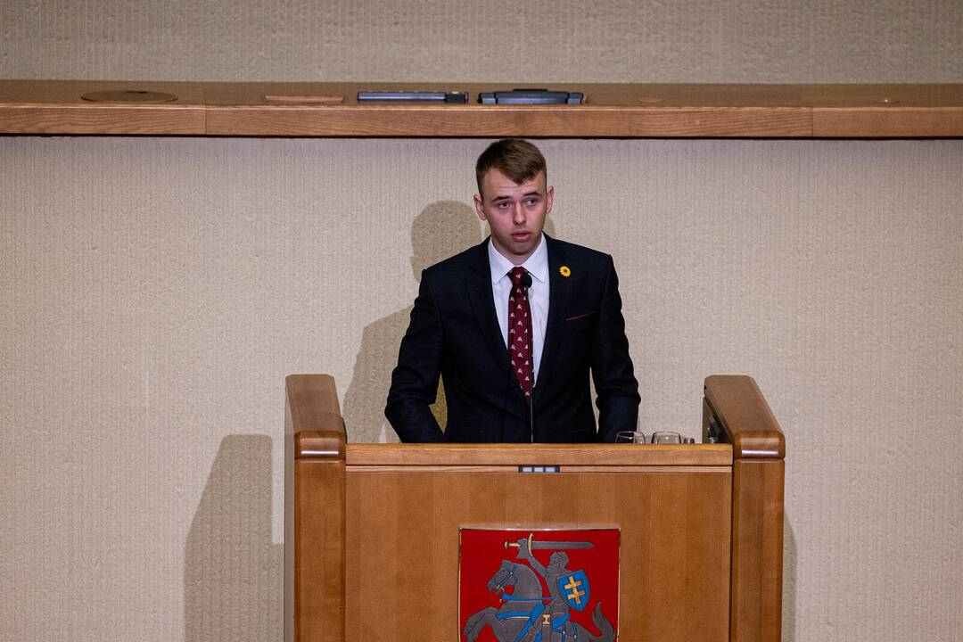 Gedulo ir vilties bei Okupacijos ir genocido dienų minėjimas Seime