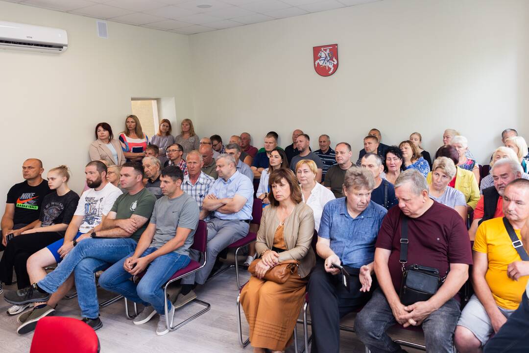 Institucijų atstovų susitikimas aptarti karinių poligonų steigimo su Šilalės bendruomene