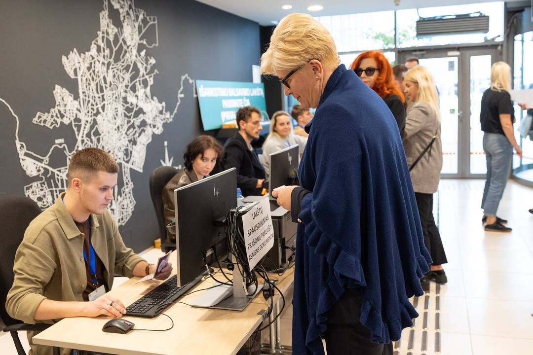 Paskutinė išankstinio balsavimo 2024-ųjų Seimo rinkimuose diena