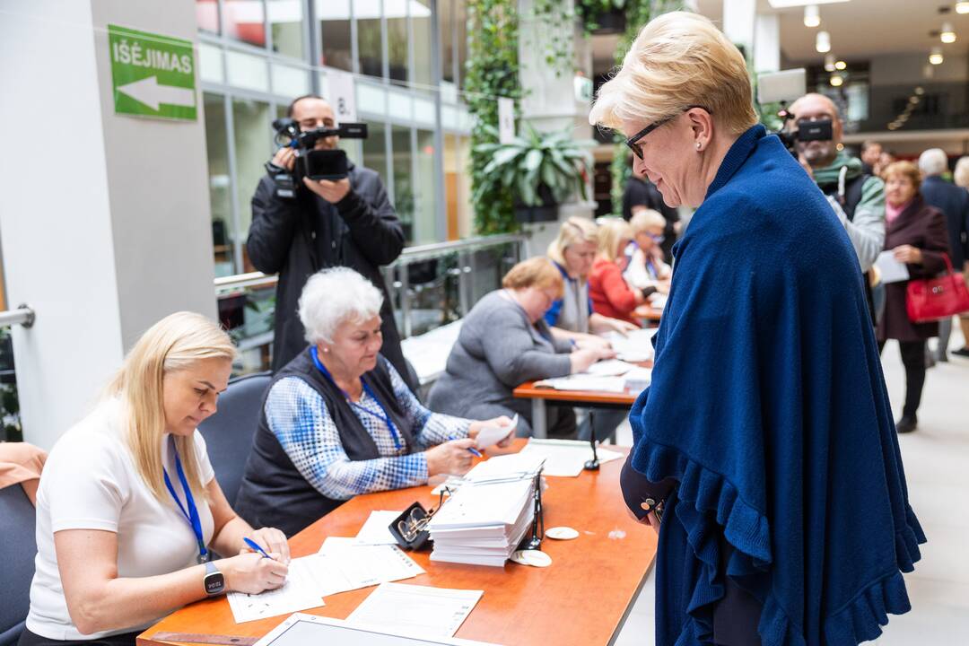 Paskutinė išankstinio balsavimo 2024-ųjų Seimo rinkimuose diena