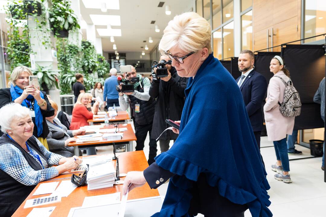 Paskutinė išankstinio balsavimo 2024-ųjų Seimo rinkimuose diena