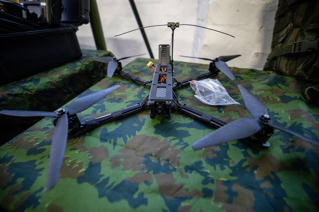 Kariuomenę pasiekė tūkstantis lietuvių gamintų FPV dronų