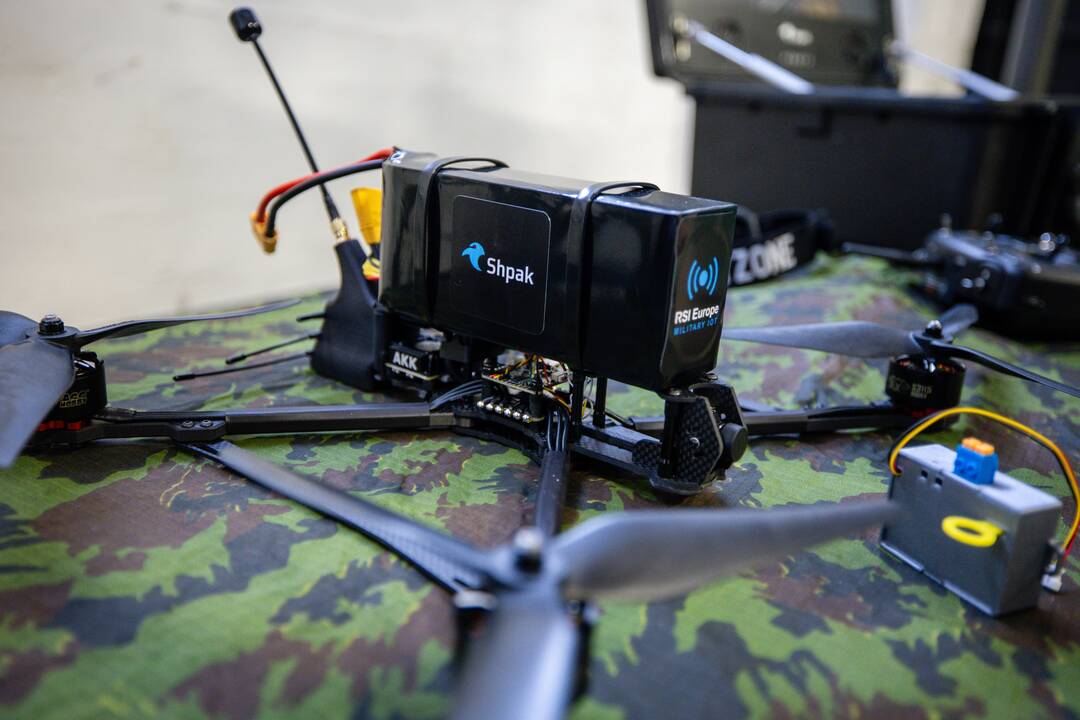 Kariuomenę pasiekė tūkstantis lietuvių gamintų FPV dronų