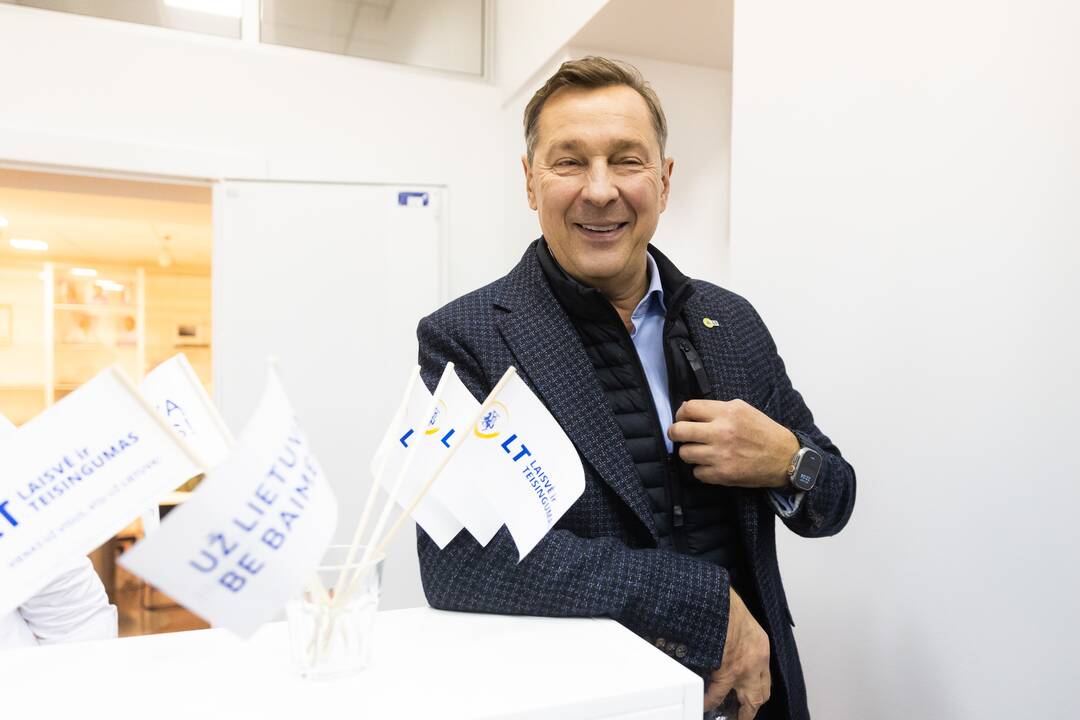 „Laisvė ir teisingumas“ laukia Seimo rinkimų rezultatų