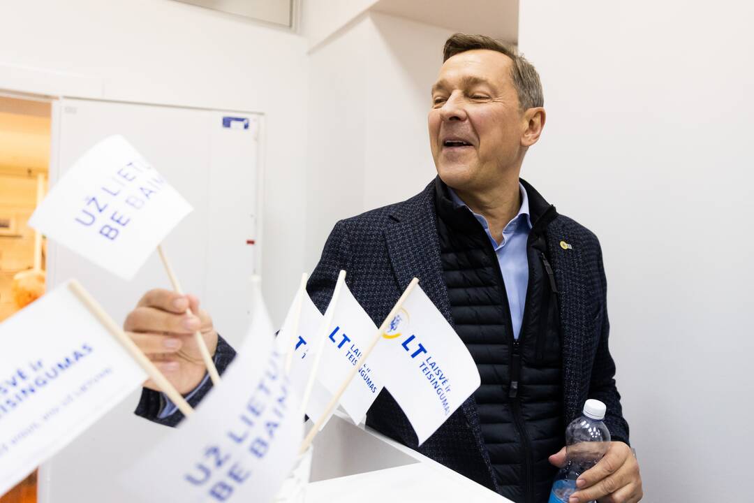 „Laisvė ir teisingumas“ laukia Seimo rinkimų rezultatų