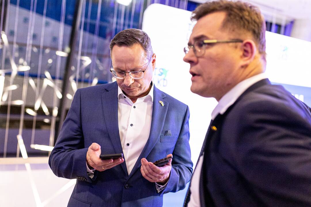 2024-ųjų Seimo rinkimai:  TS-LKD nariai laukia rinkimų rezultatų