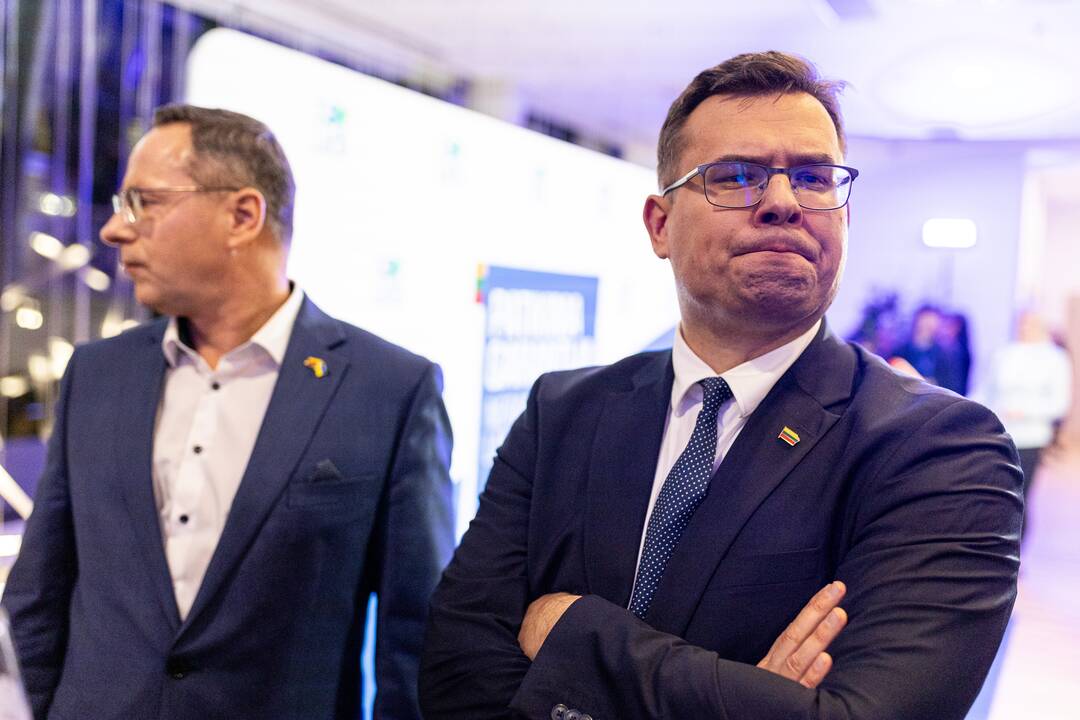 2024-ųjų Seimo rinkimai:  TS-LKD nariai laukia rinkimų rezultatų