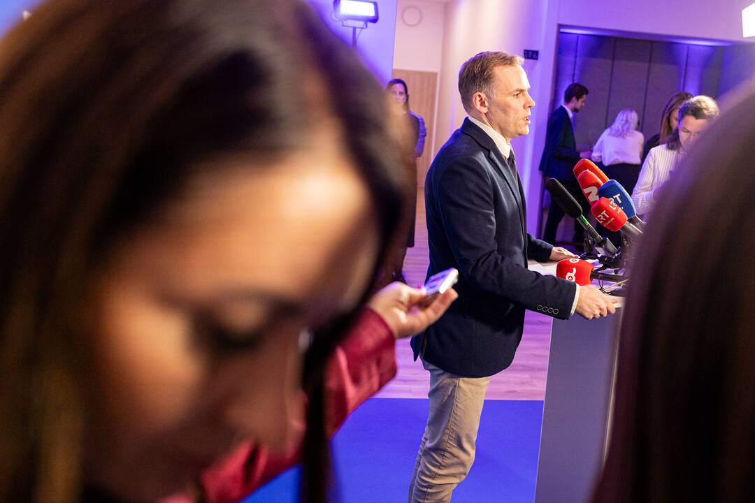 2024-ųjų Seimo rinkimai:  TS-LKD nariai laukia rinkimų rezultatų