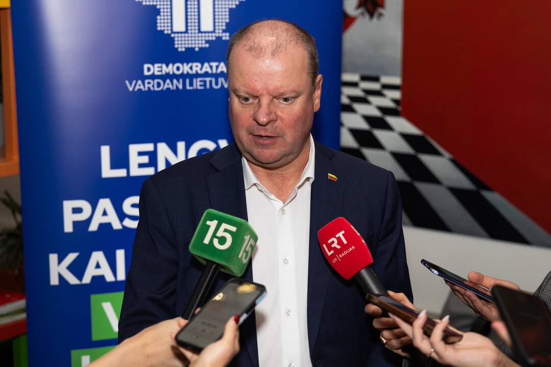 Demokratų sąjunga „Vardan Lietuvos“ laukia Seimo rinkimų rezultatų