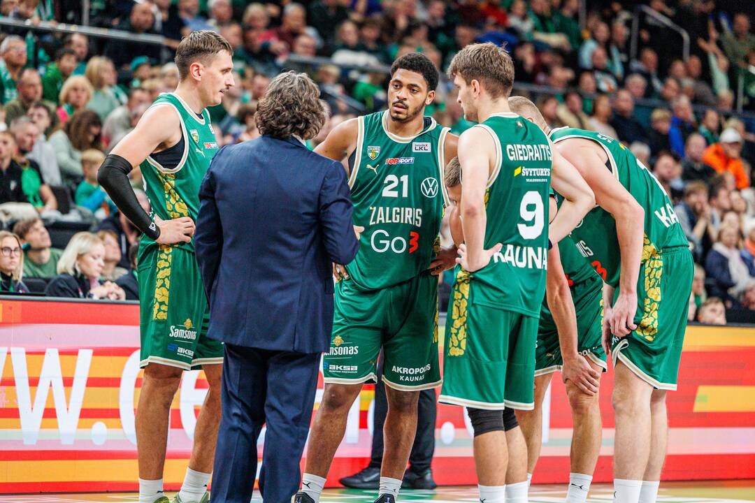 LKL: Kauno „Žalgiris“ - Panevėžio „7bet-Lietkabelis“ 73:66