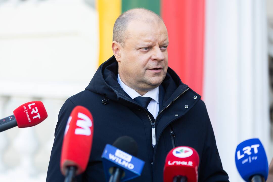 Partijų atstovai susitiko su prezidentu