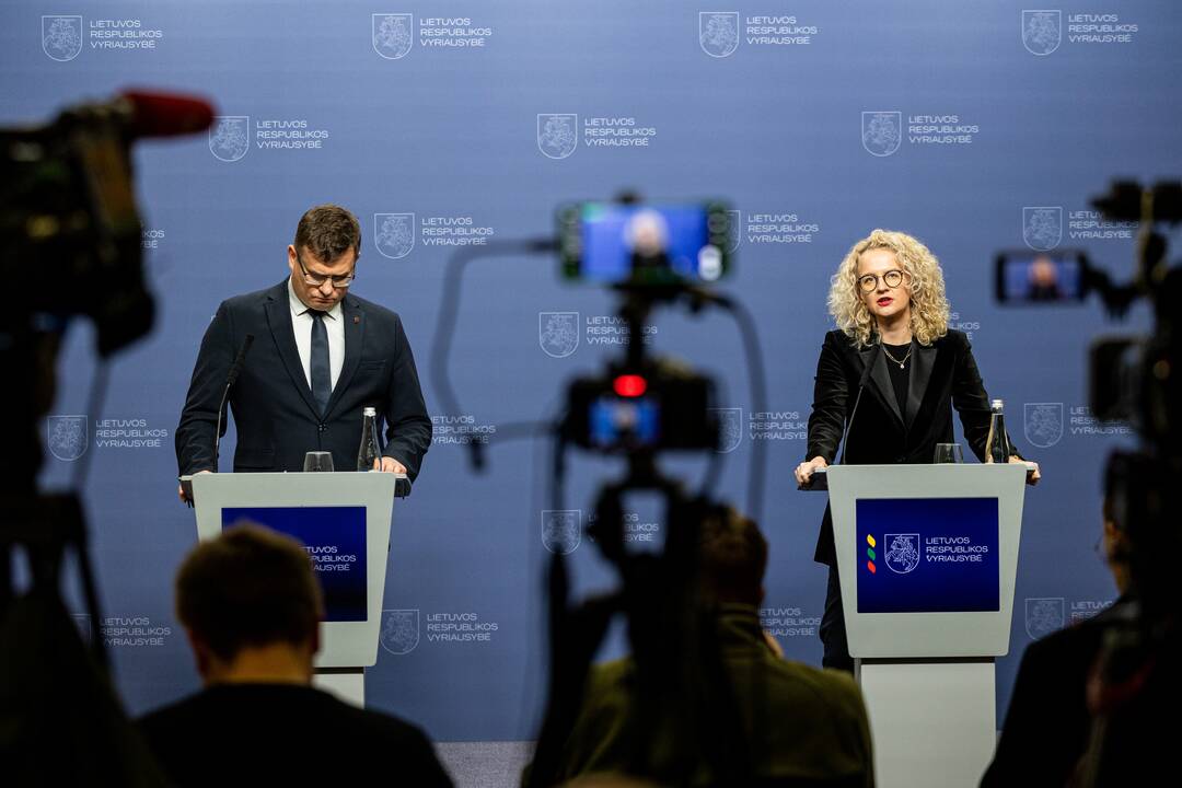 Laurynas Kasčiūnas ir Aušrinė Armonaitė