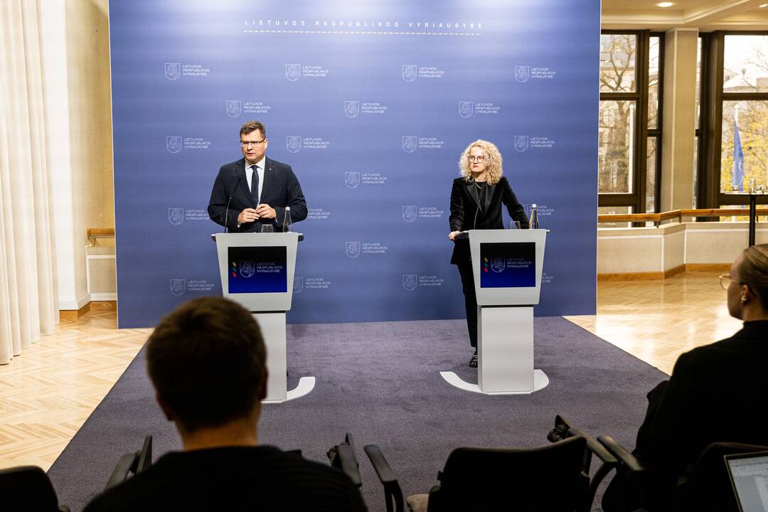 Laurynas Kasčiūnas ir Aušrinė Armonaitė