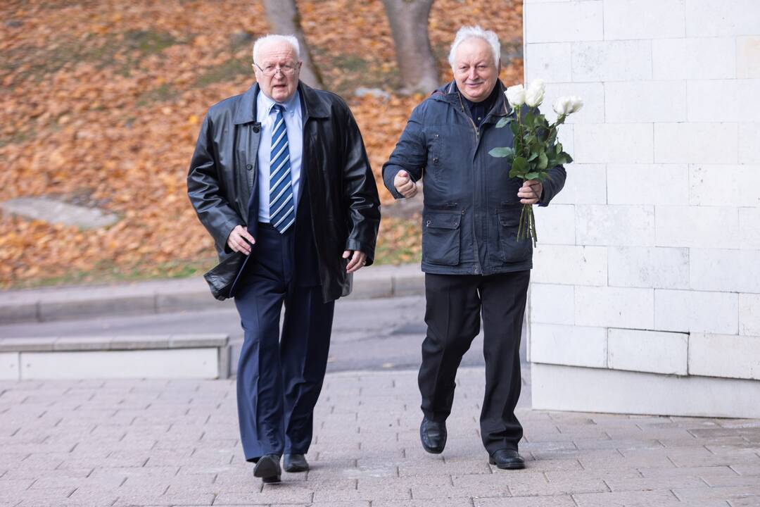 Atsisveikinimas su politiku A. Matulevičiumi