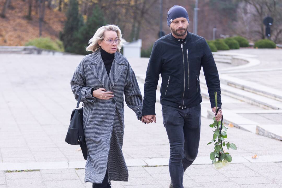 Atsisveikinimas su politiku A. Matulevičiumi