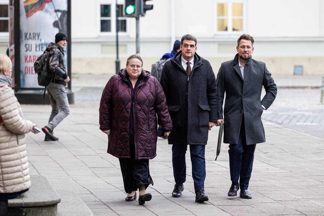 Susitiko socialdemokratų partijos ir „Nemuno aušros“ atstovai