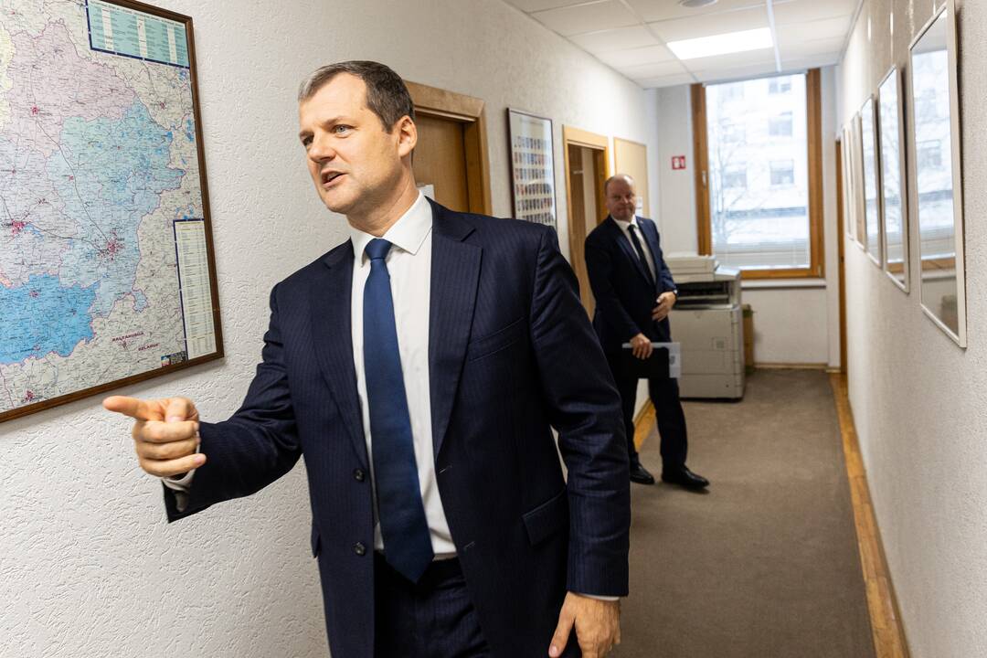 G. Paluckas susitiko su S. Skverneliu ir R. Žemaitaičiu