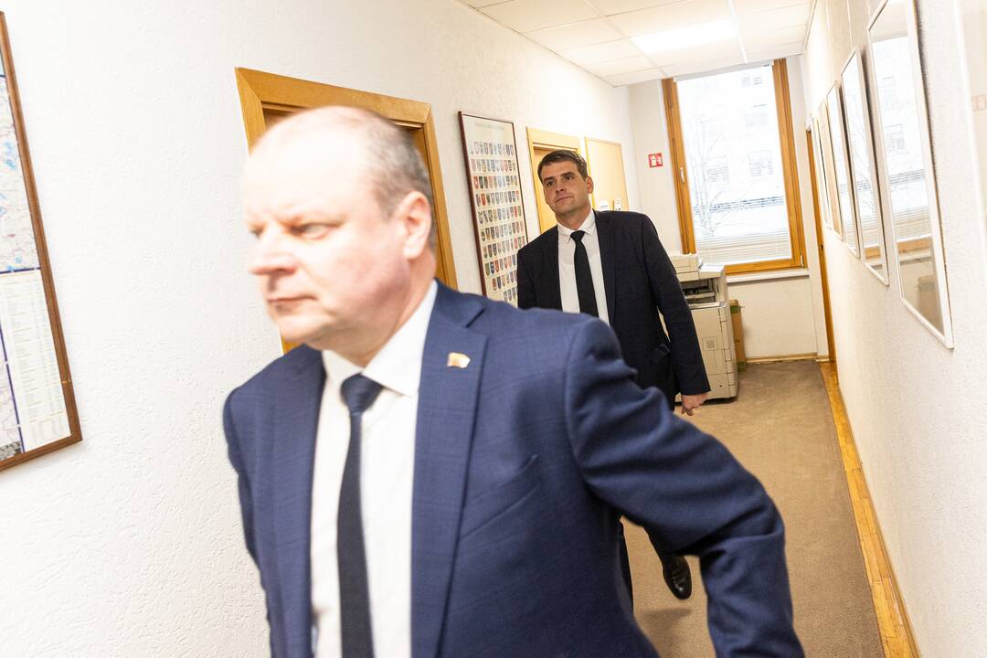 G. Paluckas susitiko su S. Skverneliu ir R. Žemaitaičiu