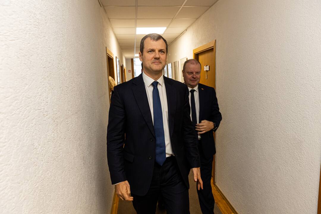 G. Paluckas susitiko su S. Skverneliu ir R. Žemaitaičiu