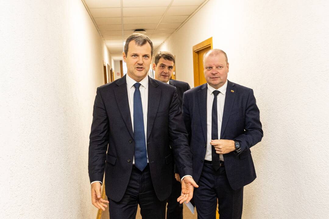 G. Paluckas susitiko su S. Skverneliu ir R. Žemaitaičiu
