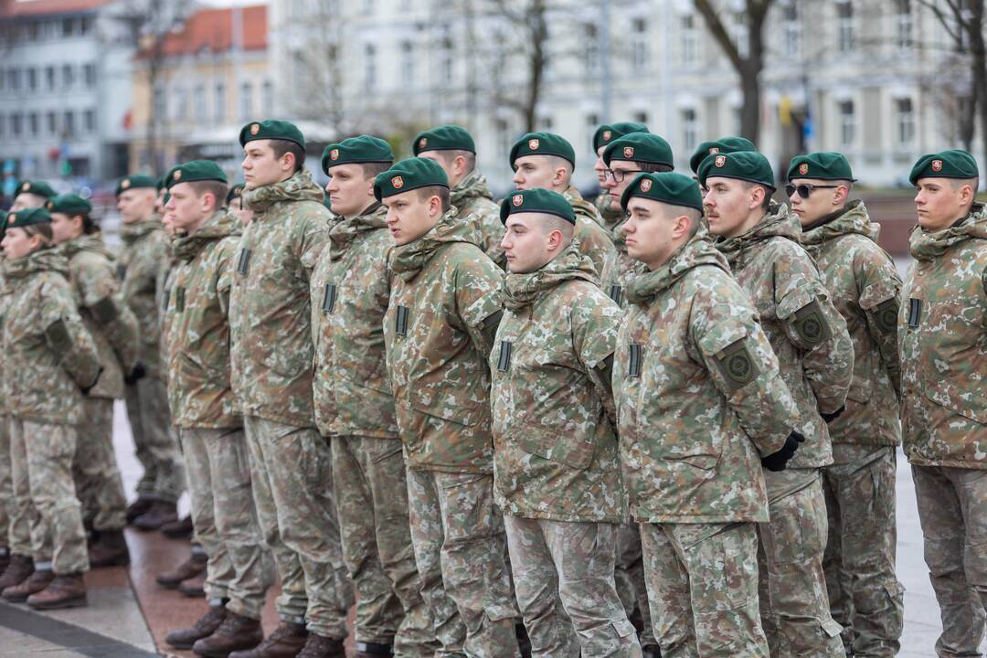 Lietuvos karo akademijos pirmakursių priesaikos ceremonija
