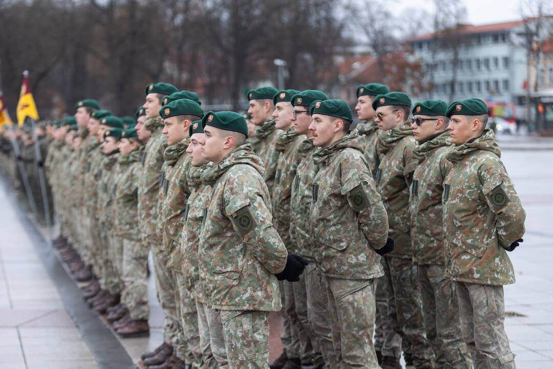 Lietuvos karo akademijos pirmakursių priesaikos ceremonija