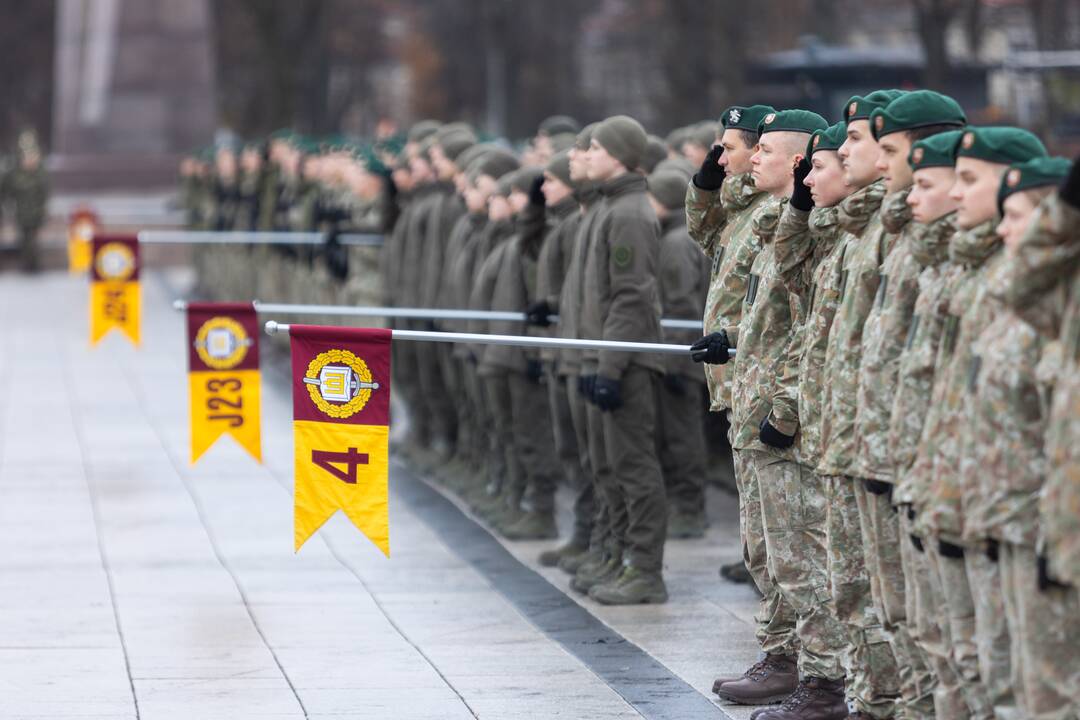 Lietuvos karo akademijos pirmakursių priesaikos ceremonija