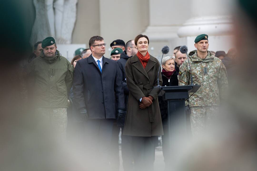 Lietuvos karo akademijos pirmakursių priesaikos ceremonija
