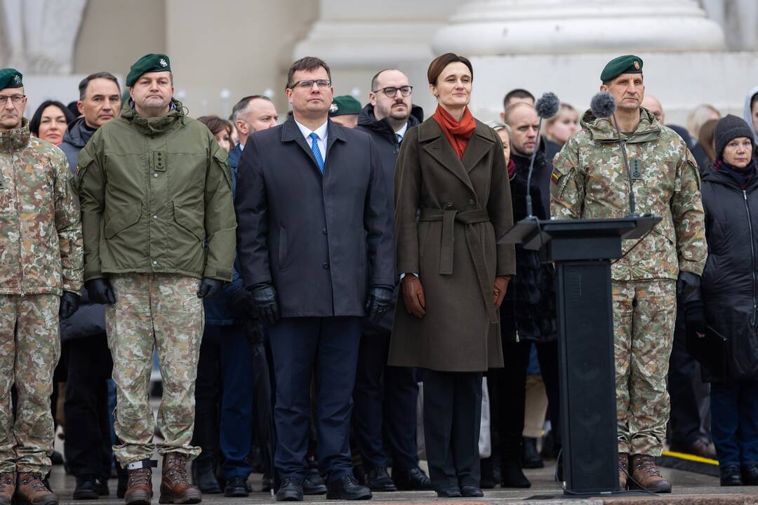 Lietuvos karo akademijos pirmakursių priesaikos ceremonija