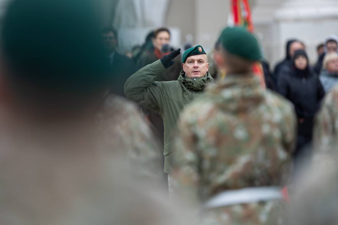 Lietuvos karo akademijos pirmakursių priesaikos ceremonija
