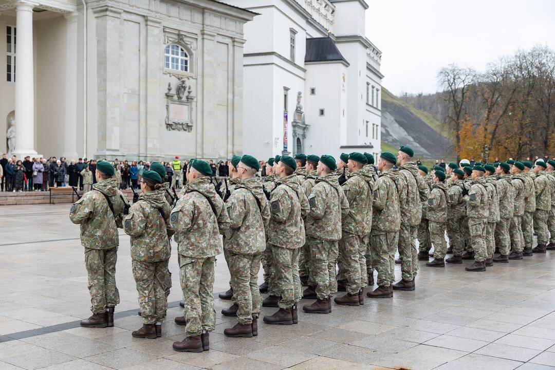 Lietuvos karo akademijos pirmakursių priesaikos ceremonija