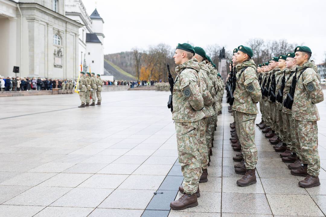 Lietuvos karo akademijos pirmakursių priesaikos ceremonija