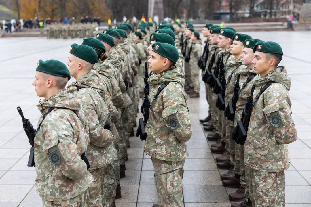 Lietuvos karo akademijos pirmakursių priesaikos ceremonija
