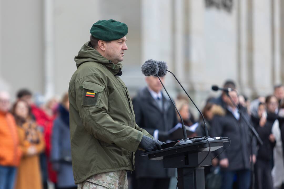 Lietuvos karo akademijos pirmakursių priesaikos ceremonija