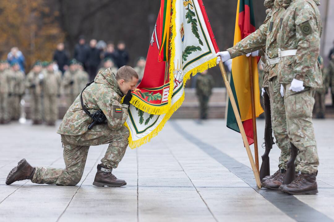 Lietuvos karo akademijos pirmakursių priesaikos ceremonija