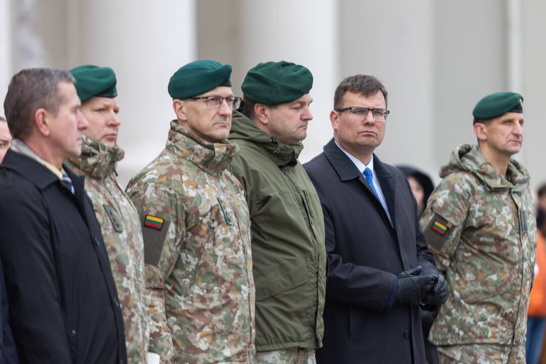 Lietuvos karo akademijos pirmakursių priesaikos ceremonija
