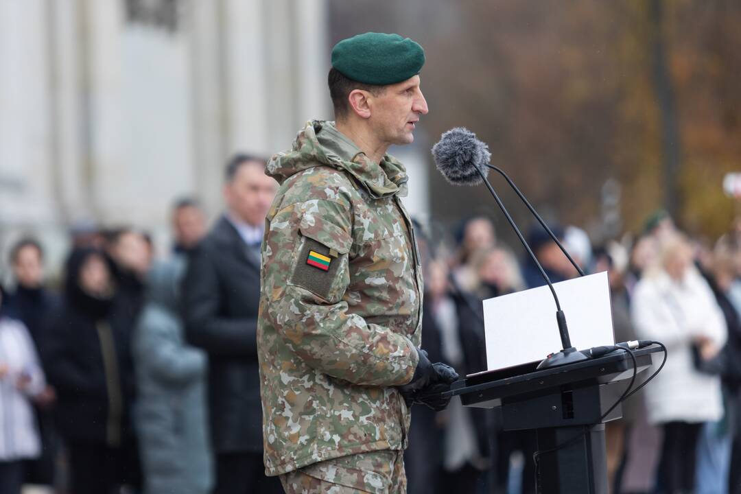 Lietuvos karo akademijos pirmakursių priesaikos ceremonija