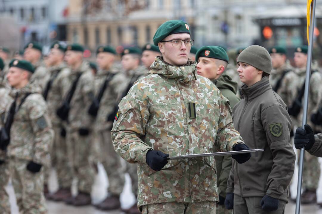 Lietuvos karo akademijos pirmakursių priesaikos ceremonija