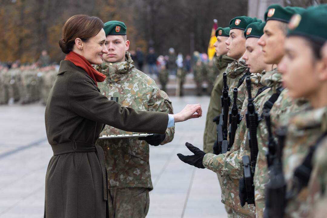 Lietuvos karo akademijos pirmakursių priesaikos ceremonija