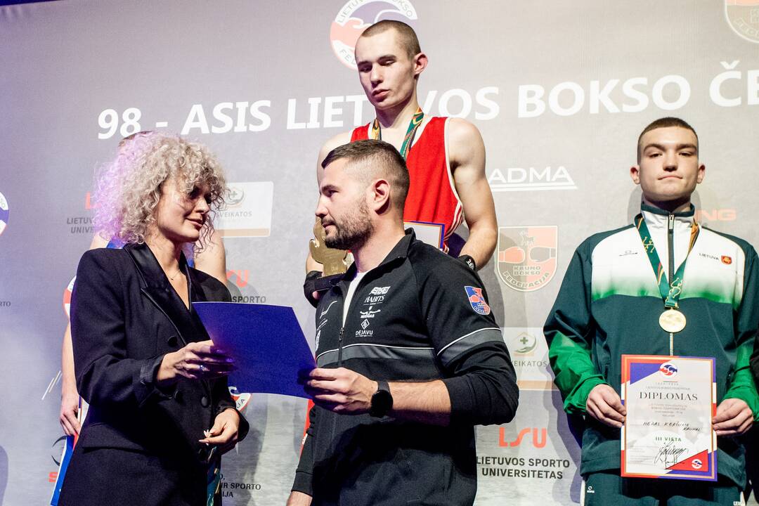 Kaune paaiškėjo naujieji Lietuvos bokso čempionai
